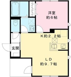 仮称 フィカーサK下馬の物件間取画像